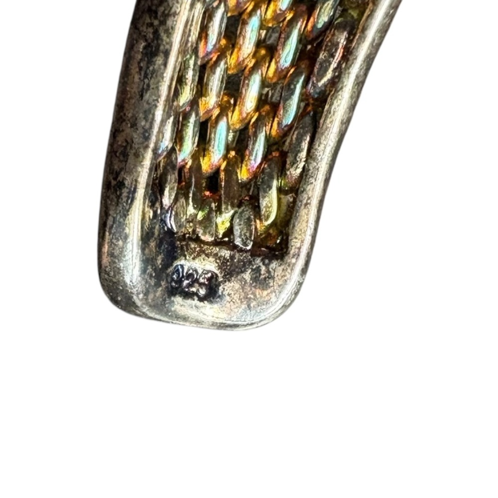 Tiffany & Co. Intricate Silver 925 Braided Cuff Bracelet - Picture 7 of 7